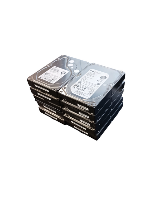 Lot of 10x 4TB SAS 3.5" 7.2k 12Gb/s Enterprise HDD - Assorted Brands/Models