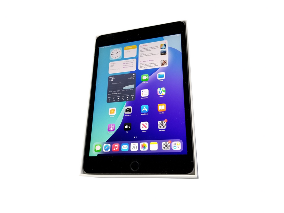Apple iPad Mini Wi-Fi 5th Gen | 256GB Space Gray (A2133) w/ Adapter & Box