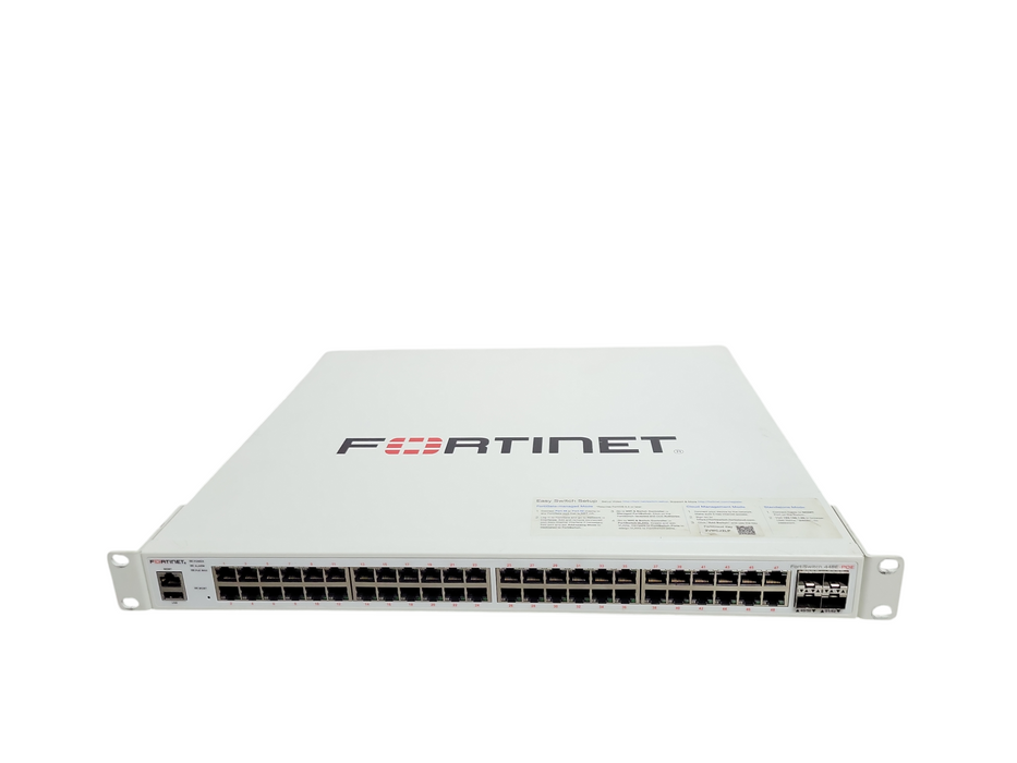 Fortinet FortiSwitch FS-448E-POE 48 Ports Rack Mountable Poe Switch _