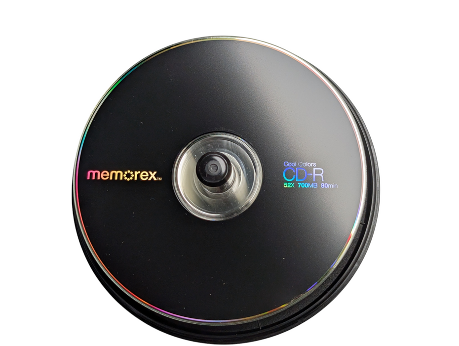 NEW BLANK CDs 700MB Memorex  CD-R Whole Stack 19 pcs. -