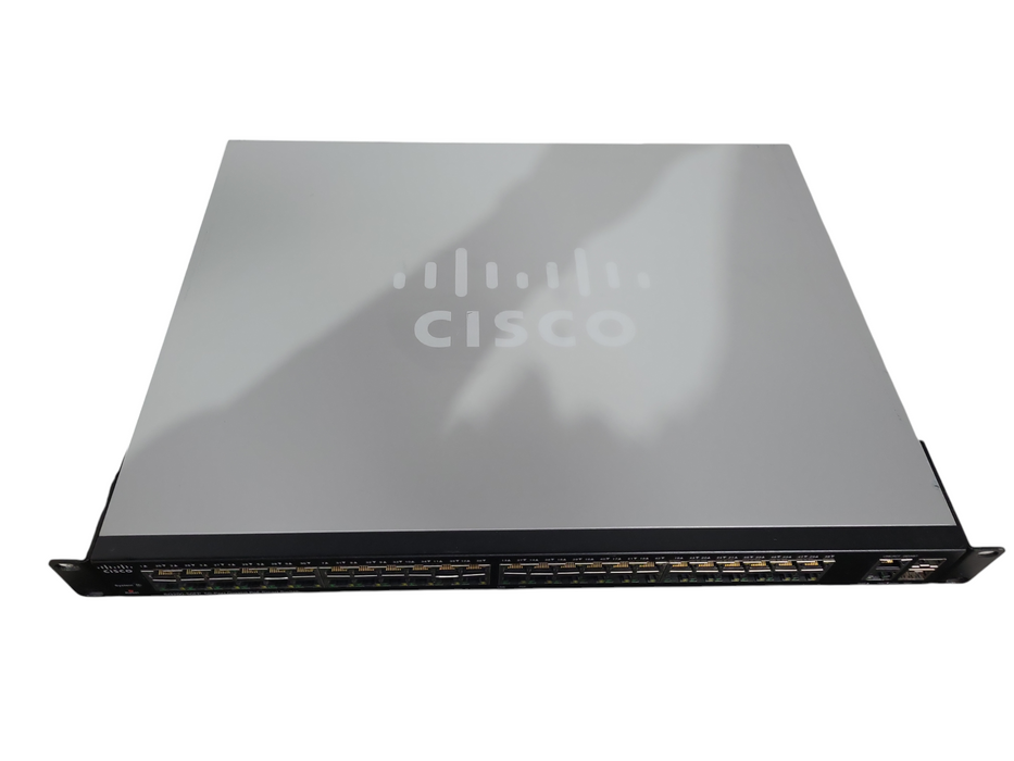 Cisco SG200-50FP 50-Port Gigabit PoE 2-Port SFP Smart Switch !