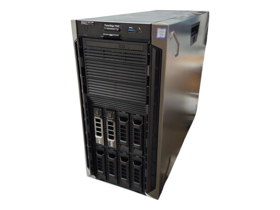 Dell PowerEdge T340 8x3.5", Xeon E-2124 3.30GHz, 48GB DDR4, H330, 4TB SAS