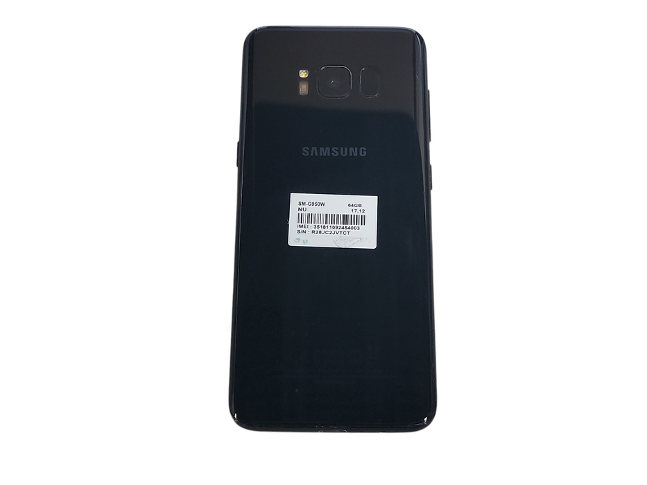 Samsung Galaxy S8 - 64GB - Black [SM-G950W] (