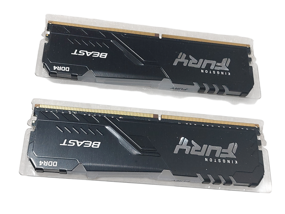 Kingston Fury Beast DDR4 RGB Kit of 2 16GB  KF432C16BBAK2/16 =