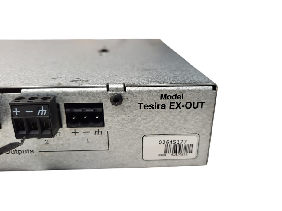 Biamp Tesira EX-OUT Half-Rack Expander Box READ $
