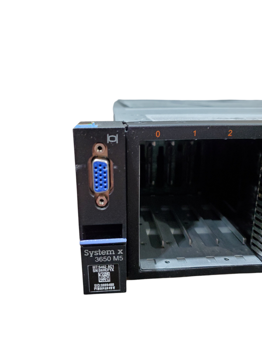 Lenovo System x3650 M5 - 1x Xeon E5-2680 v3 16GB DDR4, M5210 - No HDD