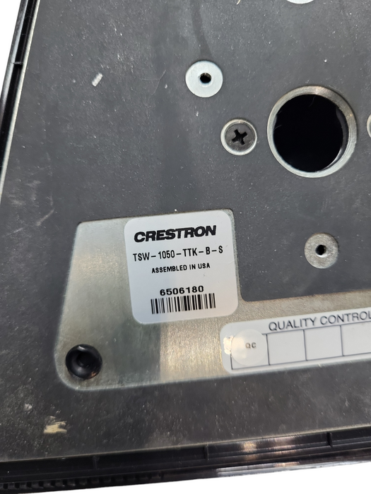 Lot 3x Crestron TSW-1050-TTK-B-S 10.1"Touch Screen Panel Tabletop &