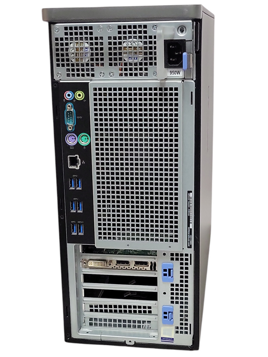 Dell Precision T5820, Xeon W-2125 32GB DDR4 950W PSU Quadro k2000 GPU _