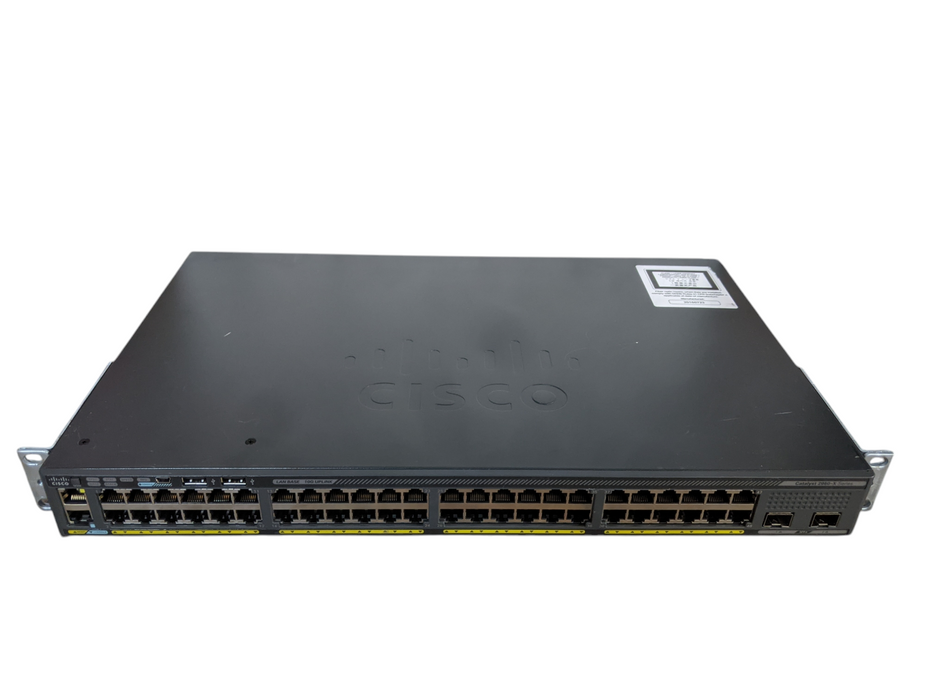 Cisco WS-C2960X-48TD-L V05 | 48-Port Gigabit Network Switch | 2x 10G SFP+ Q