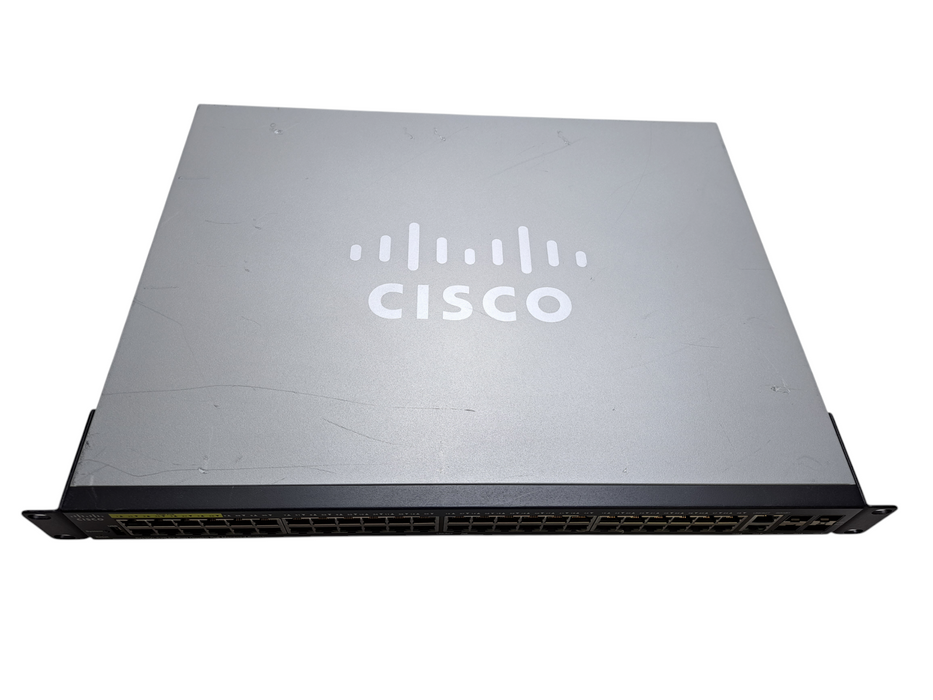 Cisco SG350-52P-K9 V03 | 52-Port Gigabit PoE Managed Switch )