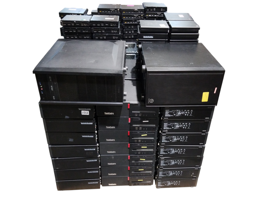 Lot 129x Tested Various AMD Ryzen Desktops - USFF/SFF/TOWER (AMD-20)