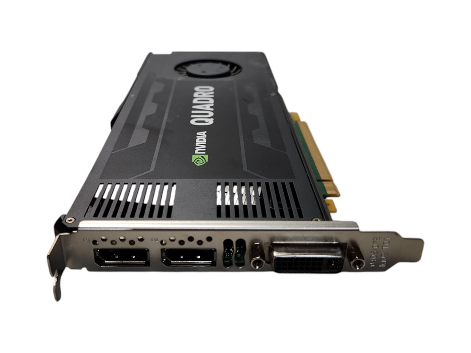 Nvidia Quadro K4000 3GB GDDR5 PCIe Graphics Card, 2x Display and 1x DVI ports