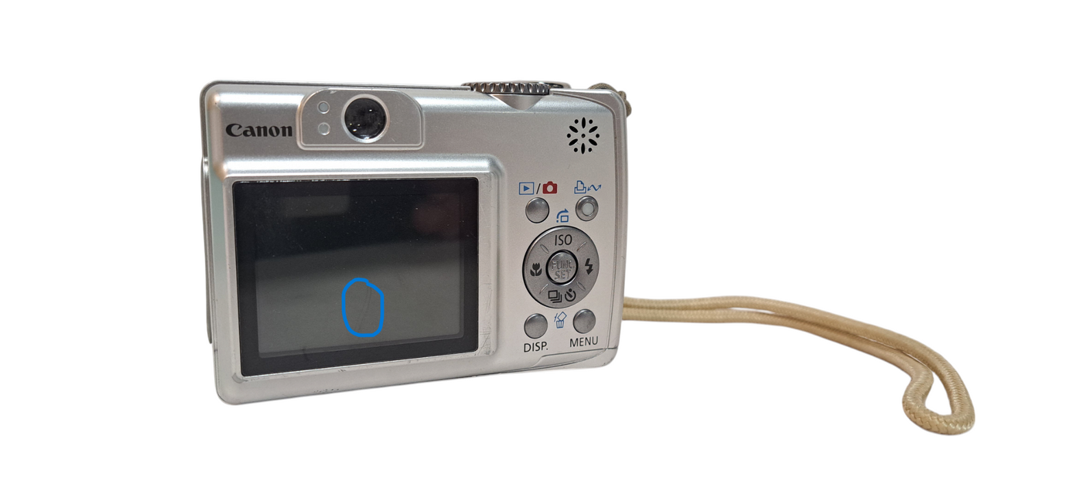 Canon PowerShot A550 7.1MP Compact Digital Camera | READ