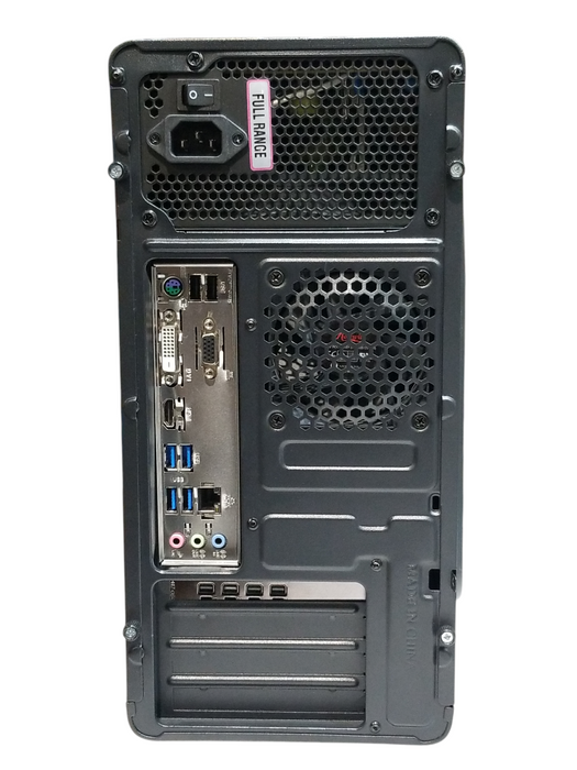 Custom Tower -  Intel Core i3-9100F Gigabyte B365m 8GB RAM QUADRO P600 %