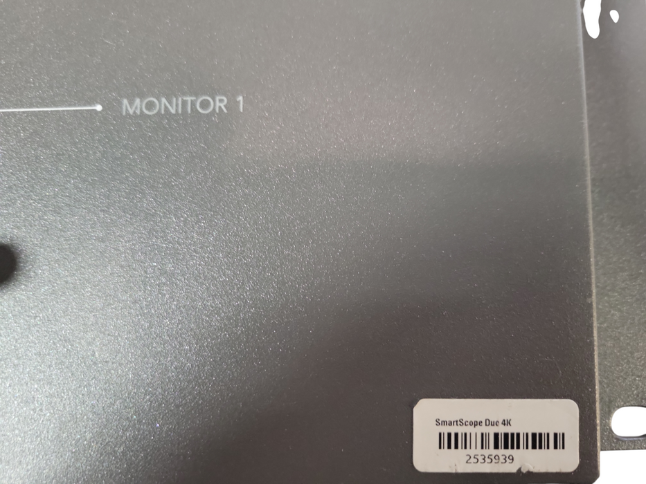 blackmagic design SmartScope DUO 4K, READ _