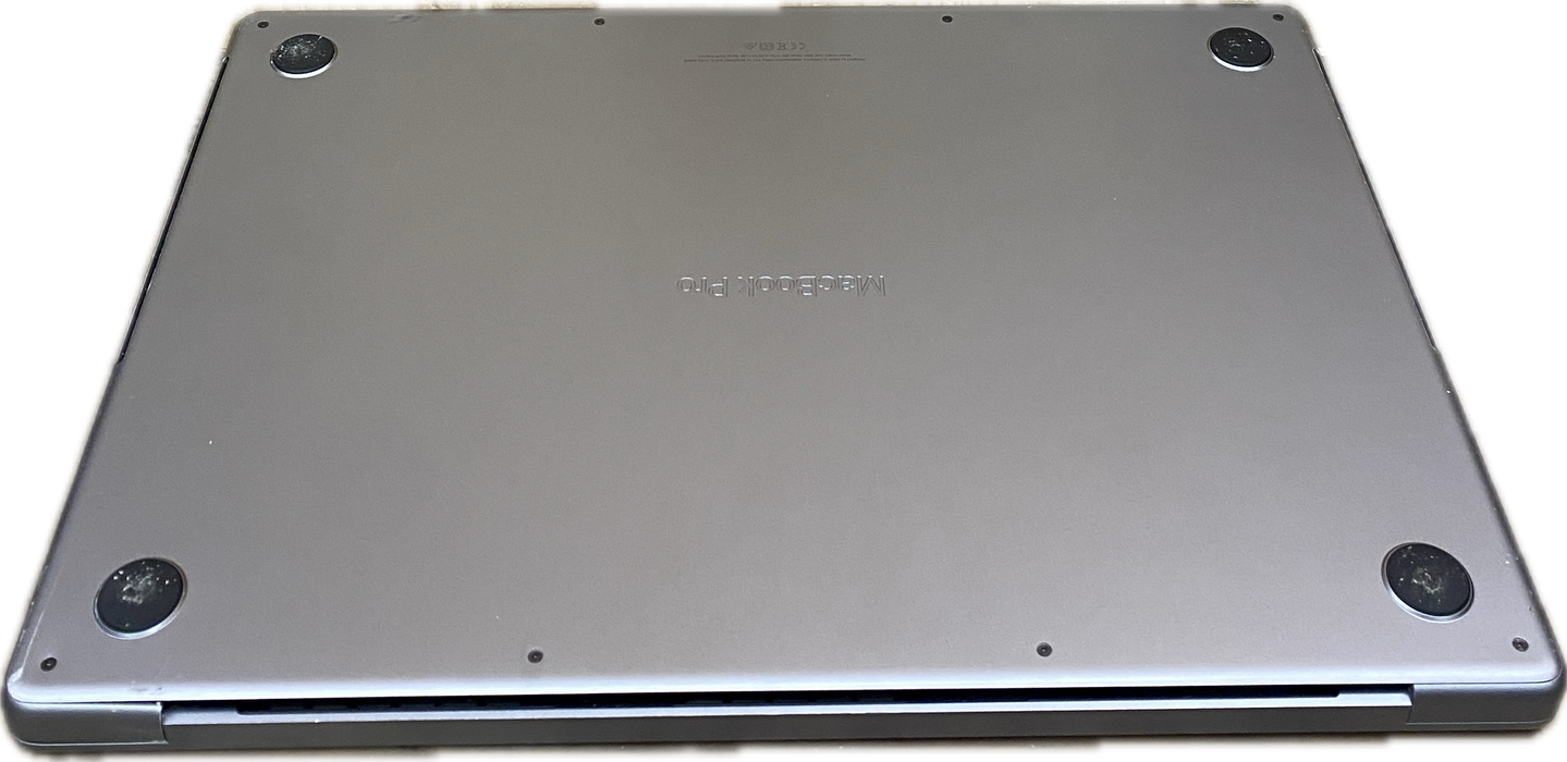 Apple MacBook Pro 16' 2021 M1 Pro 16GB RAM 512GB SSD No Power Adapter READ
