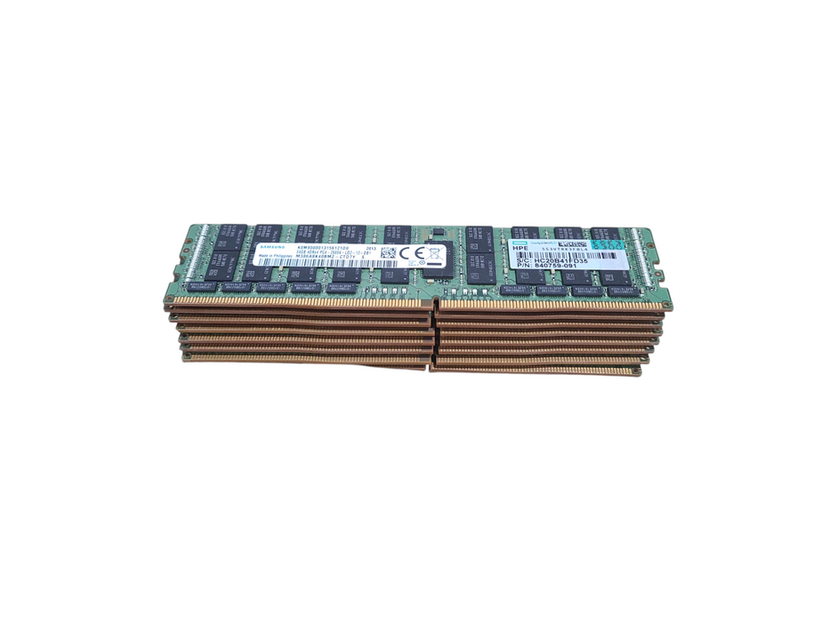 Lot of 8x 64GB Samsung 4DRx4 PC4-2666V-LD2-12-DB1 | DDR4 Server Memory