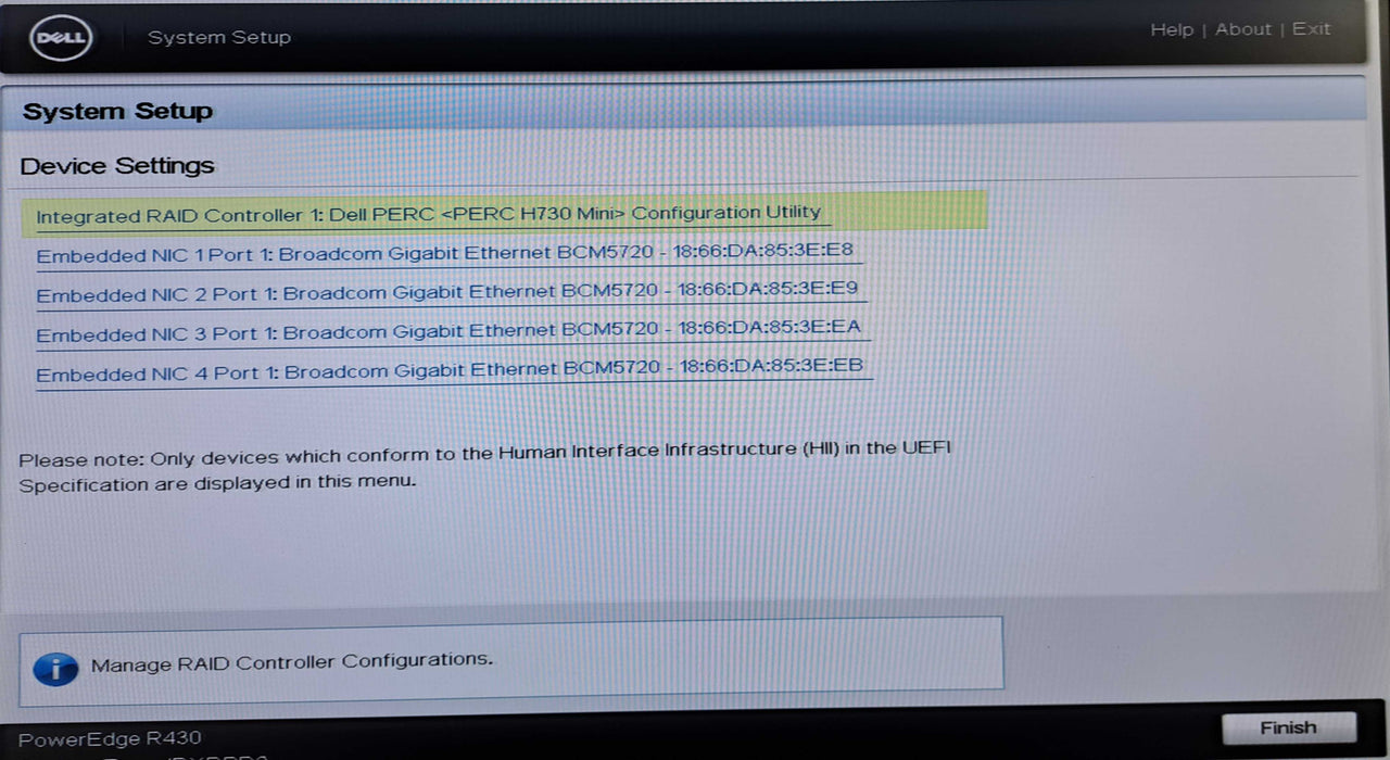 Dell PowerEdge R430 | 2x Xeon E5-2630L v4 @1.80GHz, 32GB DDR4, H730 Mini