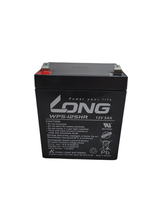 Long WP5-12SHR 12V/5Ah Sealed Lead Acid Battery Q%