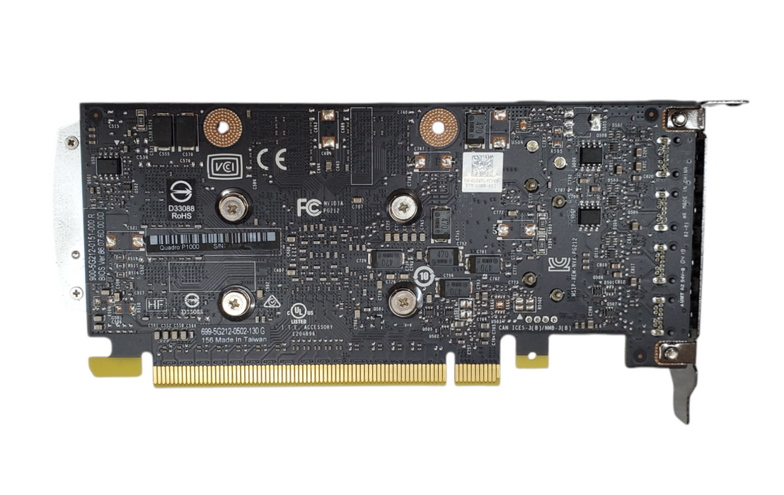 NVIDIA Quadro P1000 4GB GDDR5 - Graphics Card Low Profile