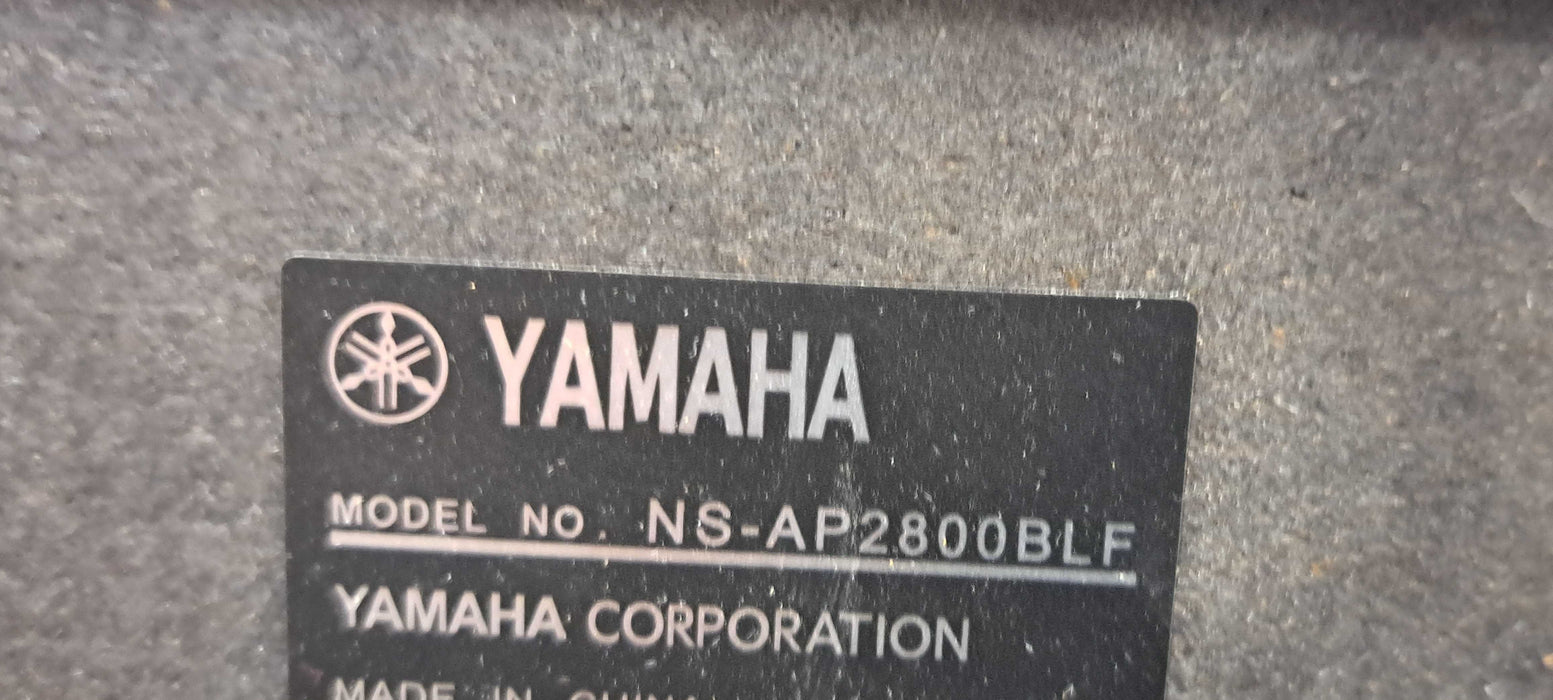 Yamaha 4 piece Sound System:1x YST-SW012, 1x NS-AP2800BLC 2xNS AP2800B