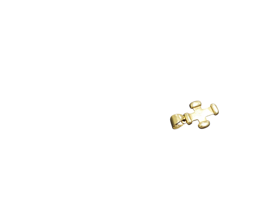 10K Gold Cross Pendant 1.9Grams No Stamping Inprint  =