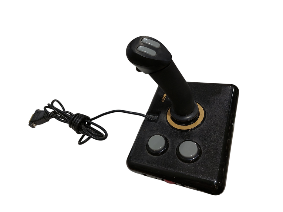 Vintage Advanced Gravis Computer Tech Joystick Black =