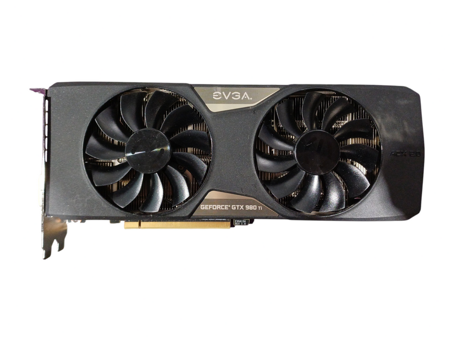 EVGA NVIDIA GeForce GTX 980Ti 6GB GPU 3xDP 1xHDMI 1xDVI