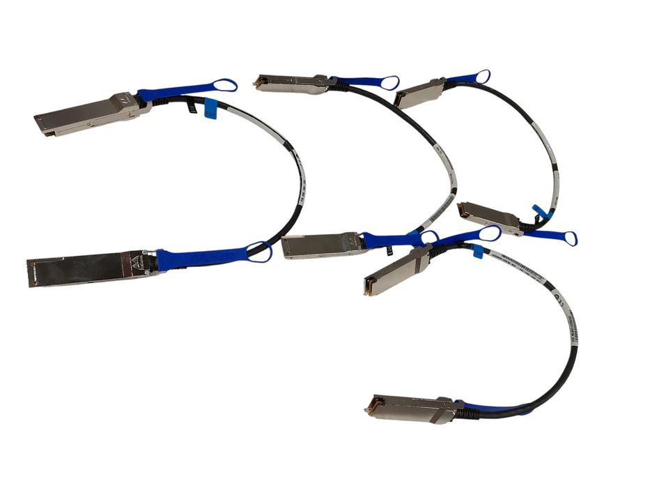 Bundle of 4 (1.5) Foot Length Mellanox Technologies PN: 039-004-204 Cable  =