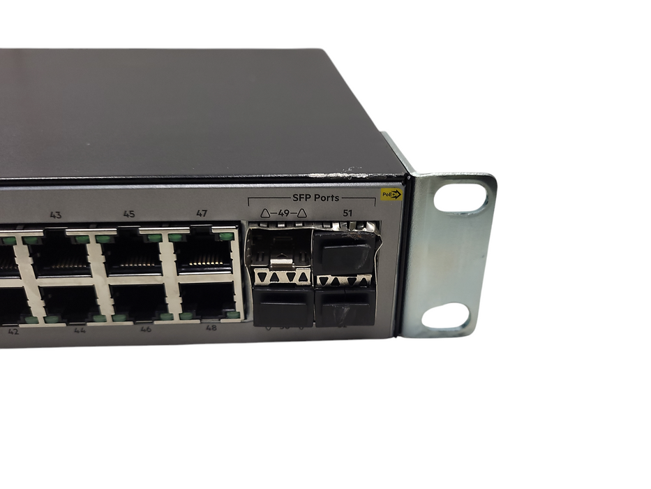 HPE OfficeConnect 48-port PoE+ Gigabit Network Switch J9984A READ $