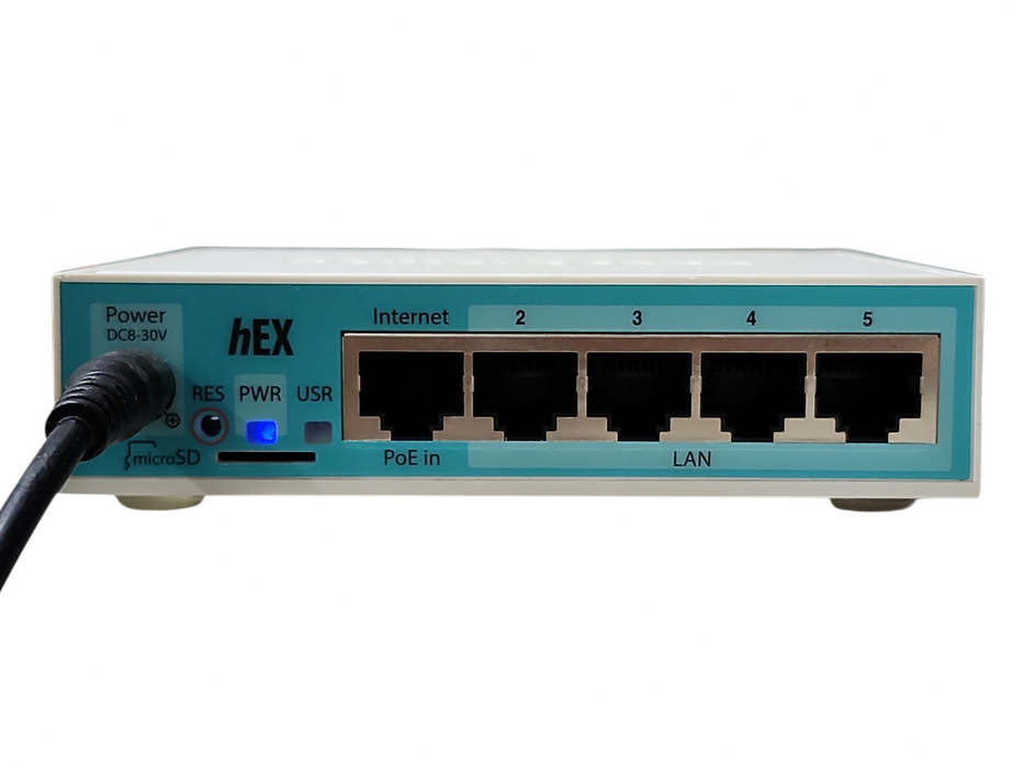 MikroTik Hex RB750GR3 5-port Ethernet Gigabit Router