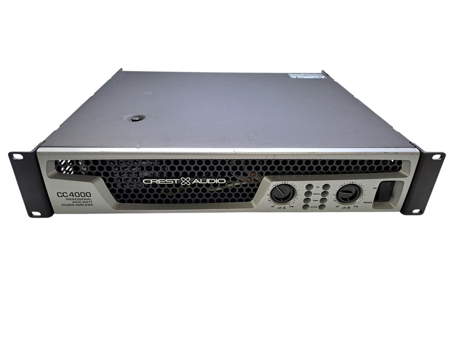 Crest Audio CC 4000 Professional Power Amplifier 4000W *READ* )