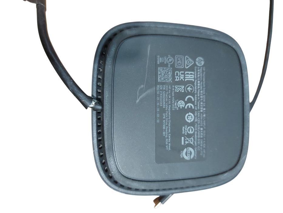 HP THUNDER BOLT DOCK G4