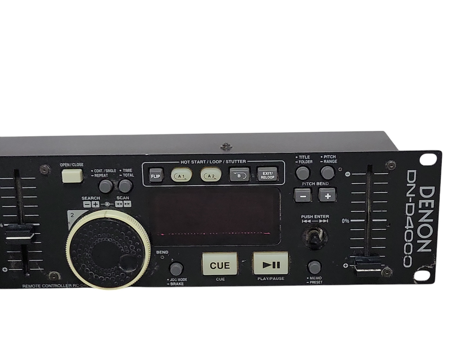 Denon DN-D4000 MP3 Dual CD Player DJ with controller, READ _