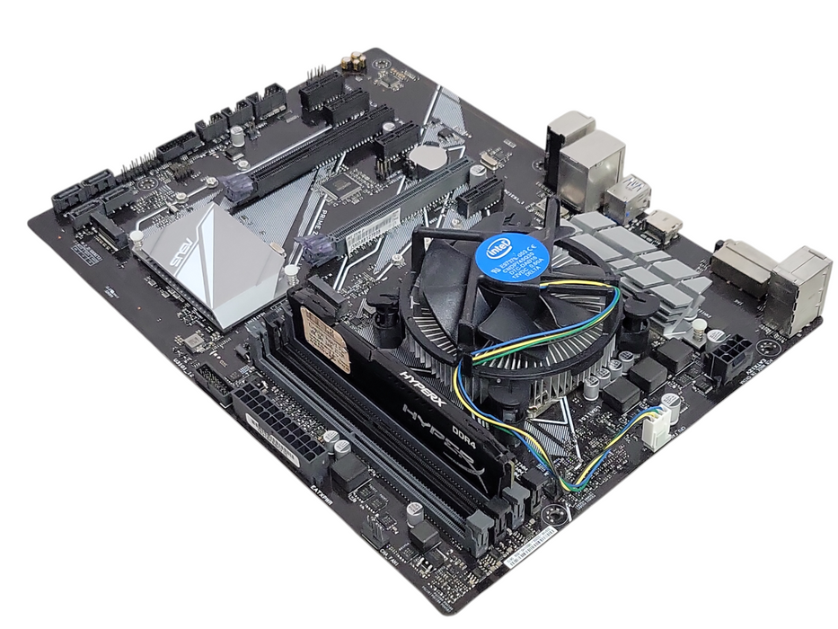ASUS Prime Z390-P LGA1151 board w/ Core I7-8700 3.20GHz CPU, 4GB DDR4 RAM _