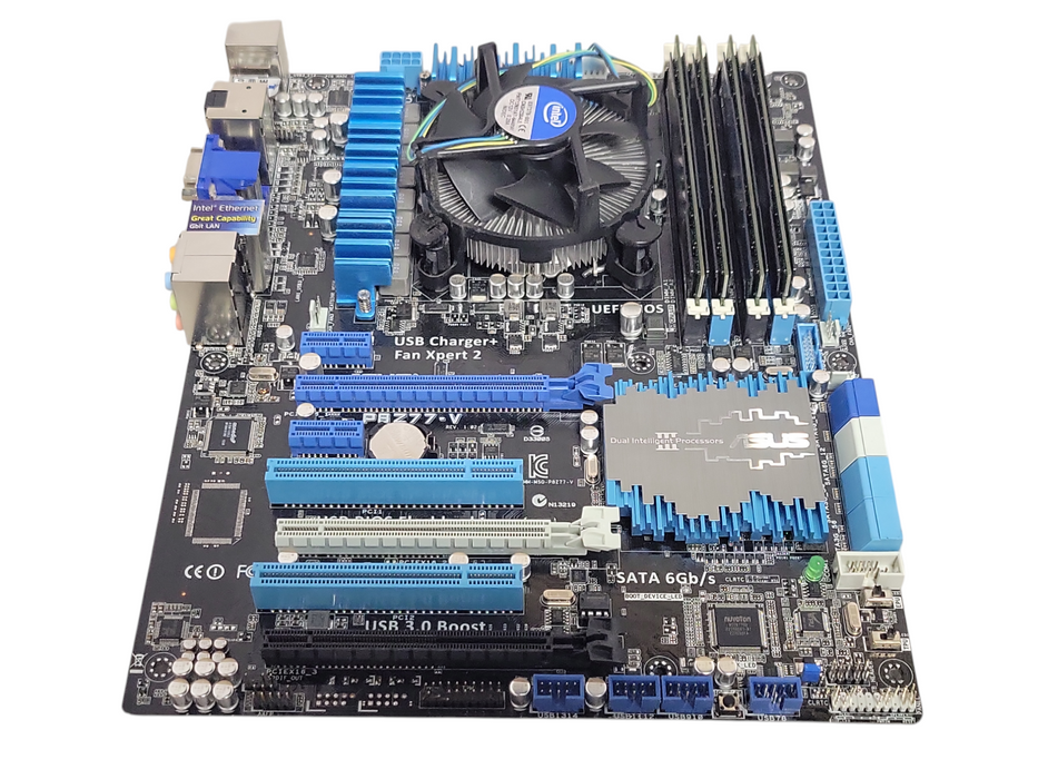 ASUS PBZ77-V BOARD With Core I7-3770 3.40GHz CPU, 16GB DDR3 RAM _