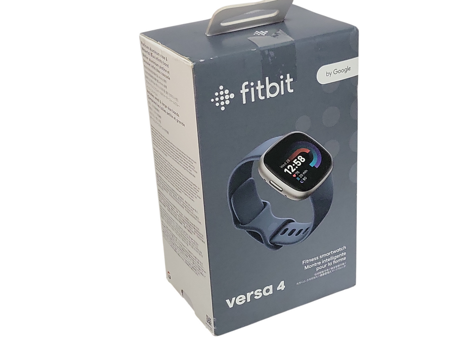 Fitbit Versa 3 Health Fitness Smartwatch with charger _
