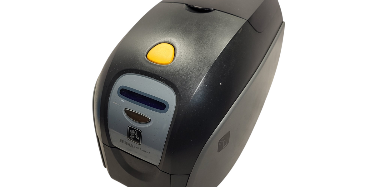 Zebra ZXP Series 1 Z11-000C0000US00 Single Side ID Card Printer No