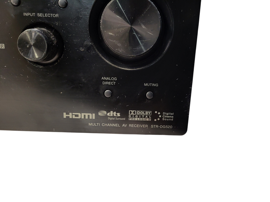 Sony STR-DG520 5.1 Ch HDMI Surround Sound Home Theater Receiver System No remote $
