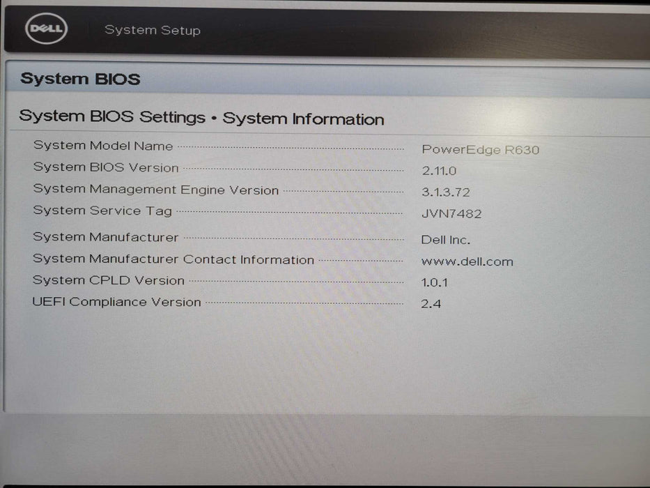 Dell PowerEdge R630 1U 2x Xeon E5-2620 v3 @ 2.31Hz 32GB RAM H730P Mini 8x 2.5" !