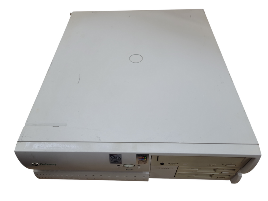 Vintage Gateway E-3200 Desktop Pentium II 512MB Ram NO HDD !