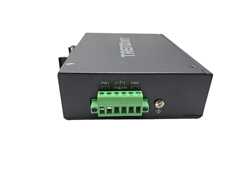 TRENDnet TI-PG80 | 8-Port Gigabit PoE+ Hardened Industrial Switch Q