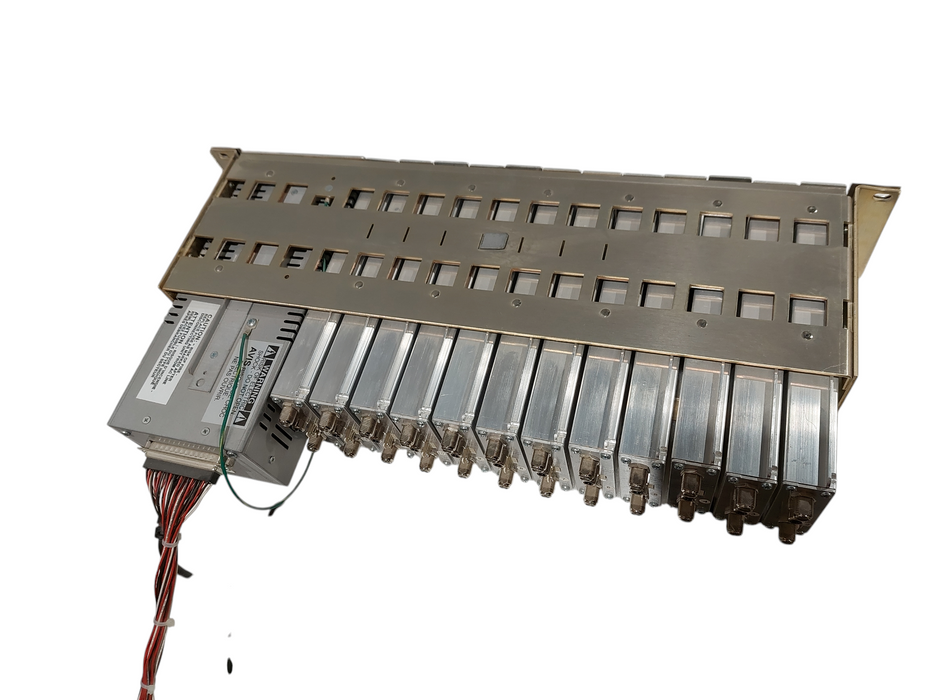 Drake PSM121 Power Supply With 12 Drake VMM600 Q=