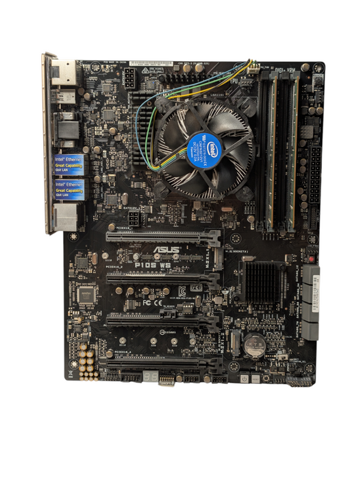 ASUS P10S WS Intel Xeon E3-1230 v6 8GB RAM Combo  -