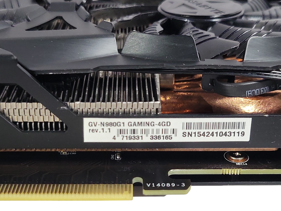 Gigabyte/Nvidia geforce GTX980 4GB GDDR5 GV-N980G1 Gaming-4GD Graphics card _