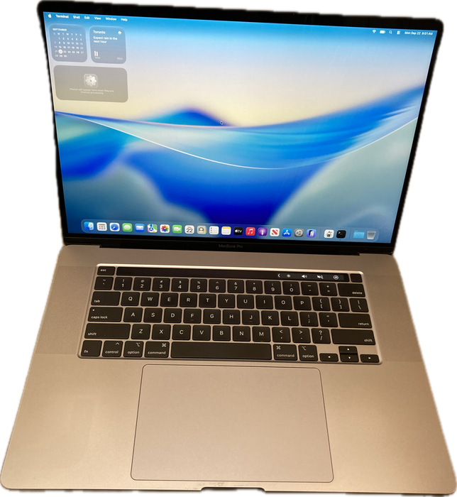 Apple MacBook Pro 16" 2019 i7-9880H Radeon Pro 5500 16GB RAM 1TB SSD READ!