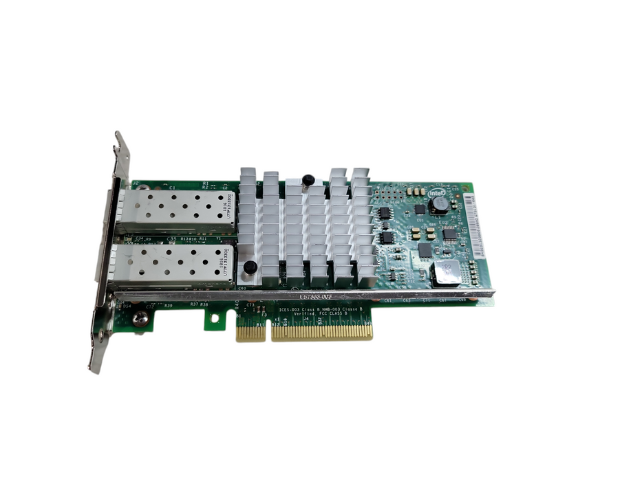 Intel X520-DA2 10Gb SFP+ Dual Port PCI-e Network Adapter Card 0XYT17  LP %