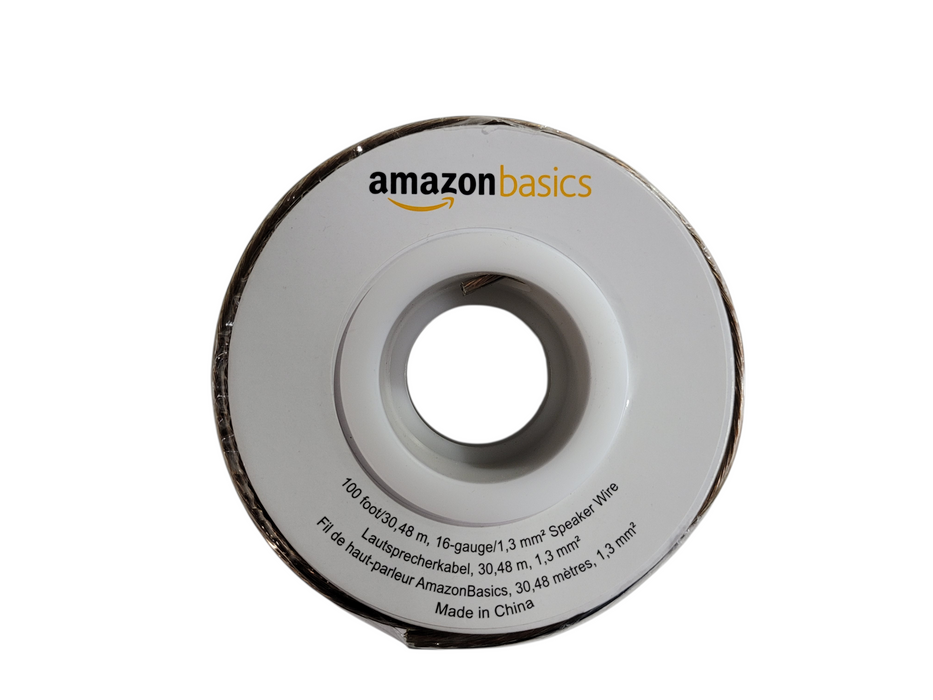100ft 16 AWG Speaker Wire Cable 30.48m Audio Stereo Copper