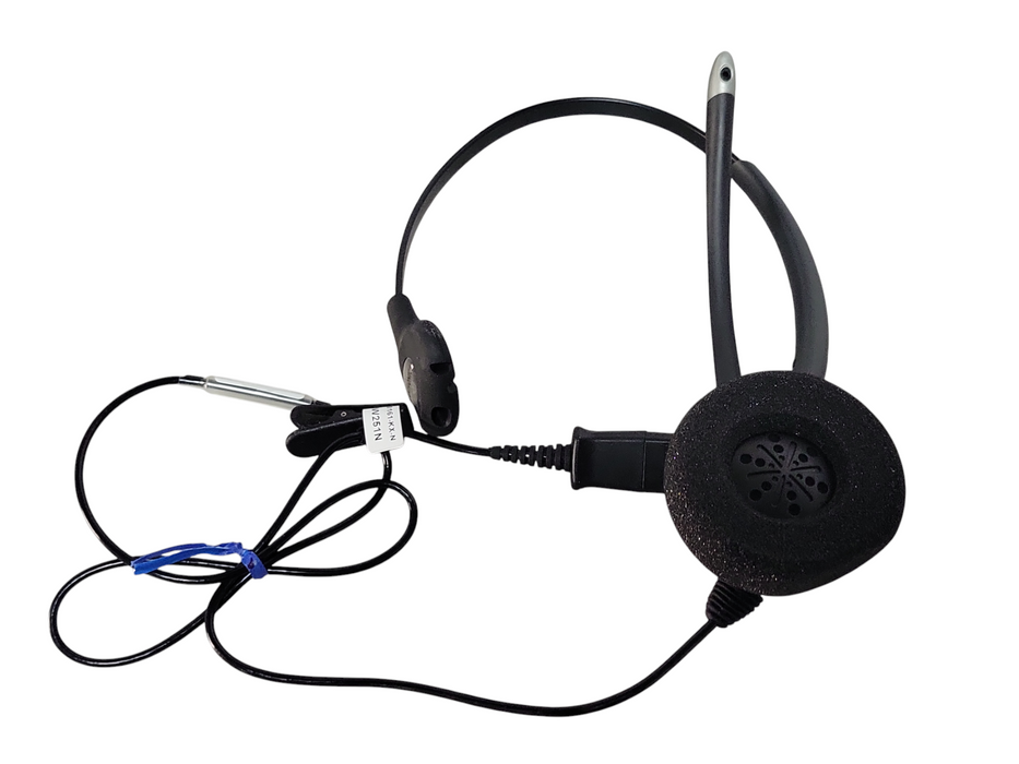NEW Open-Box Plantronics SupraPlus HW251N Black Headband Headset  Q_
