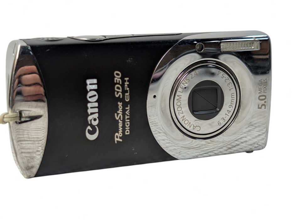 Canon PowerShot SD30 Digital ELPH 5.0 Mega Pixels Pocket Camera  -